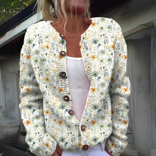 Talia™ | Cardigan avec imprimé floral